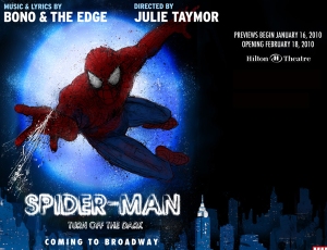 Spider-Man Turn Off the Dark, Broadway, Poster, Denver, Theatre